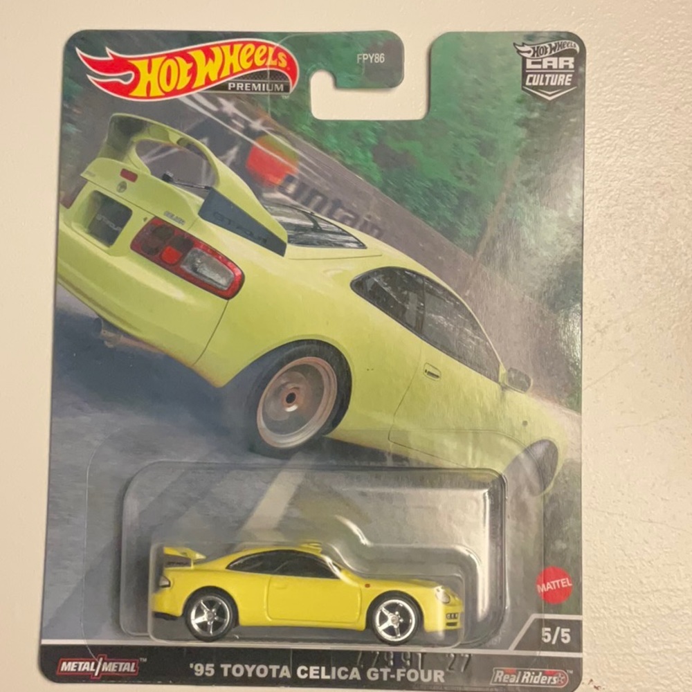 Hot Wheels Premium ‘95 Toyota Celica GT-Four, Mountain Drifters 5/5